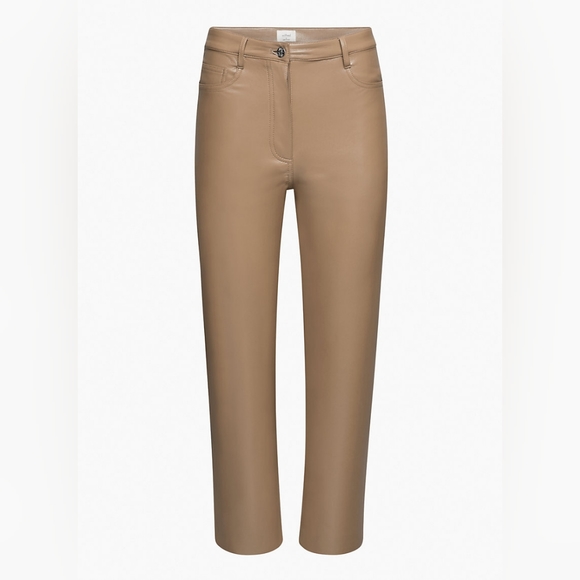 Aritzia Wilfred The Melina Cropped Pants in Constant Camel Size 6 - Picture 1 of 5